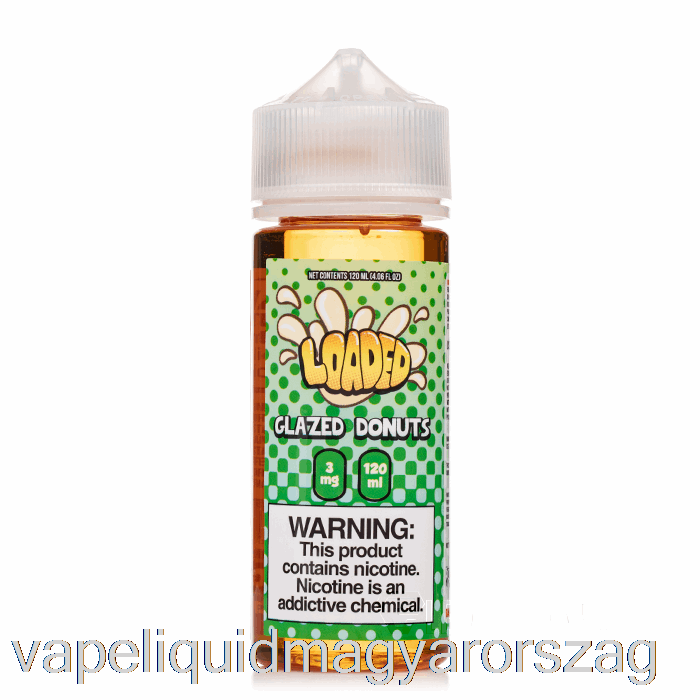 Mázas Fánk - Töltött E-liquid - Könyörtelen - 120ml 3mg Vape Folyadék